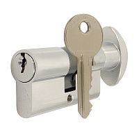 Цилиндр CORTELLEZZI PRIMO 117F 60T (30*30T) никель сатин